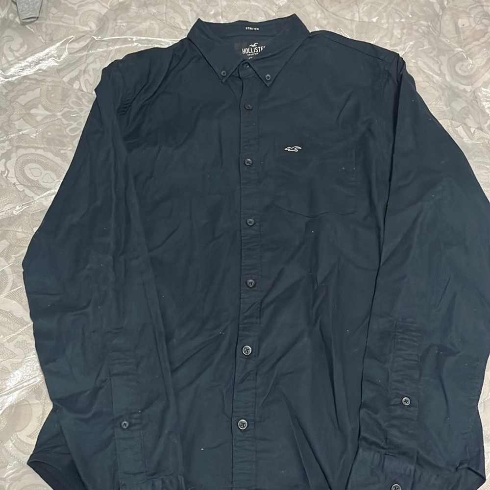Large Black Hollister shirt
